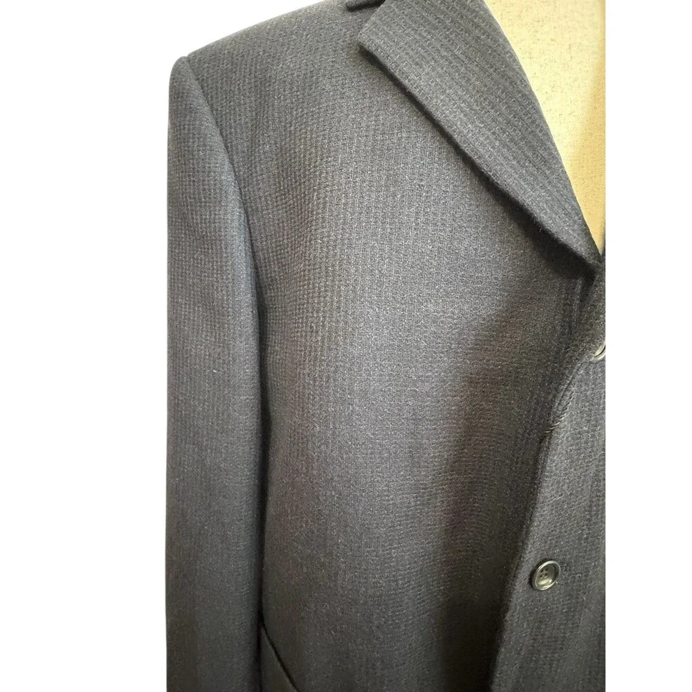 Baracuta‎ Soft NWT 100% Wool Brooklyn Half Lined Textured SportCoat Blazer 46L